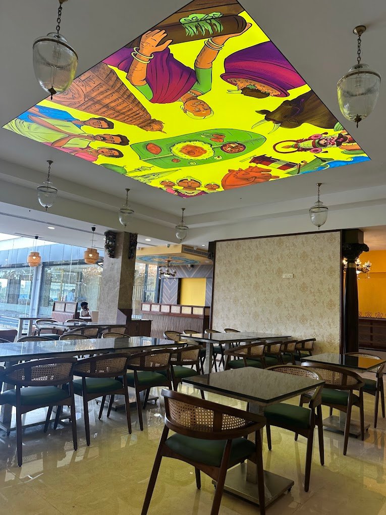 Thenmanam Restaurant — ICEIL Stretch Ceiling Chennai